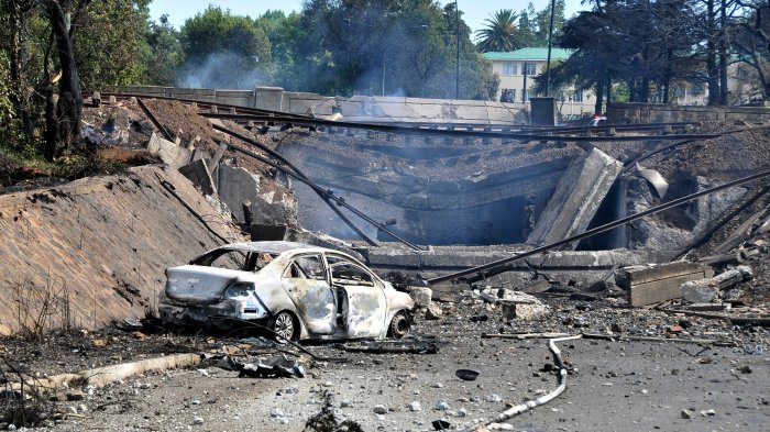 Truk tangki meledak di haiti 16 orang tewas 40 terluka