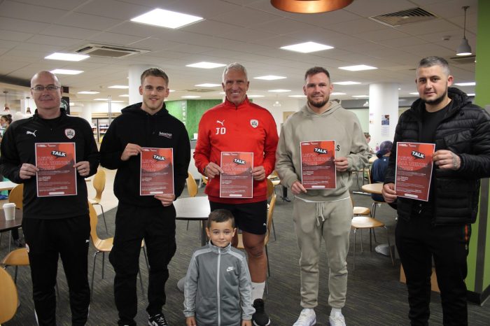 Barnsley FC players back foodbank partnership