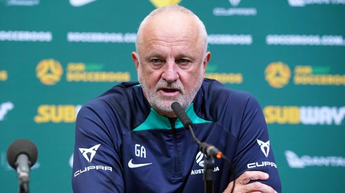 Graham Arnold Tinggalkan Australia Usai Dipermalukan Timnas