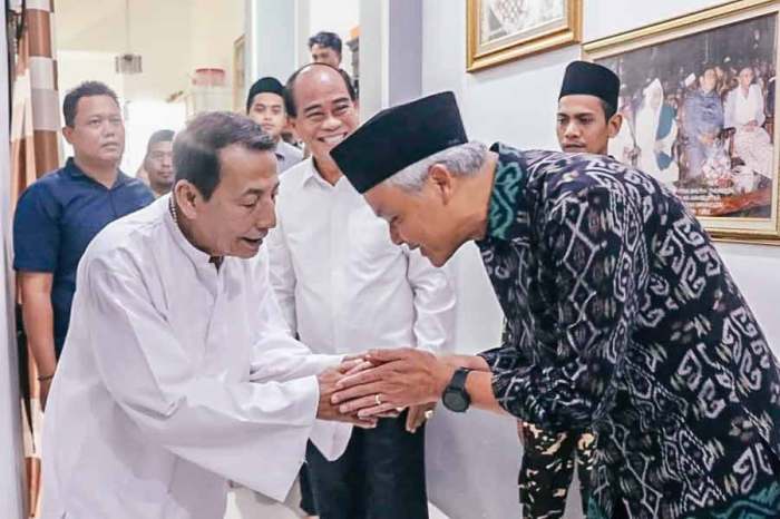 Ada rencana pertemuan dengan ahmad luthfi ini kata ganjar