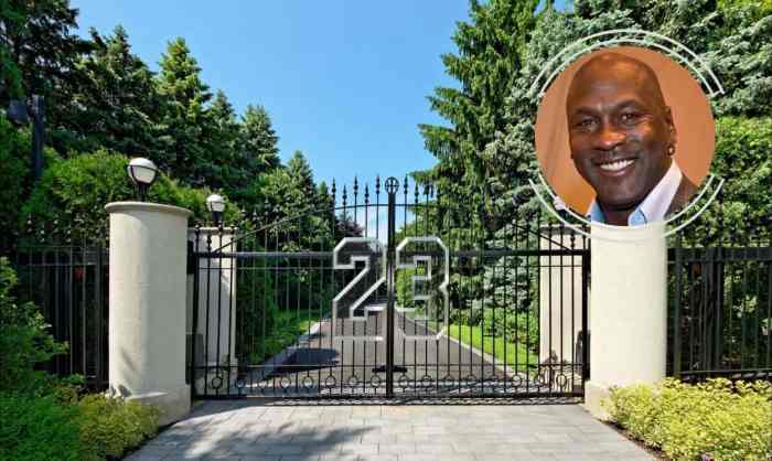 What does pending sale of Michael Jordan's Highland Park, Illinois